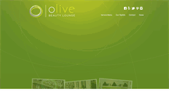 Desktop Screenshot of olivebeautylounge.com